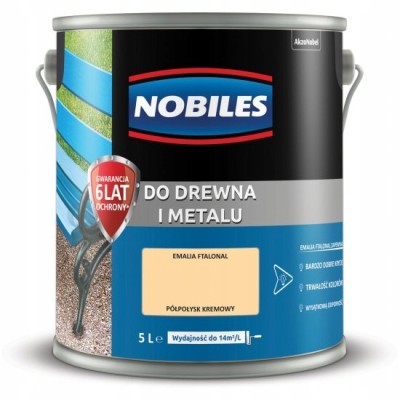 FTALONAL 5L NOBILES KOLOR KREMOWY PÓŁPOŁYSK