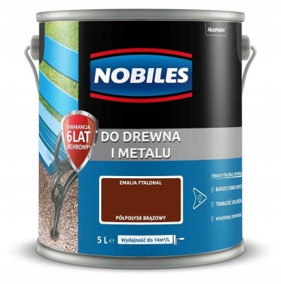 FTALONAL 5L NOBILES brąz półpołysk AKZO