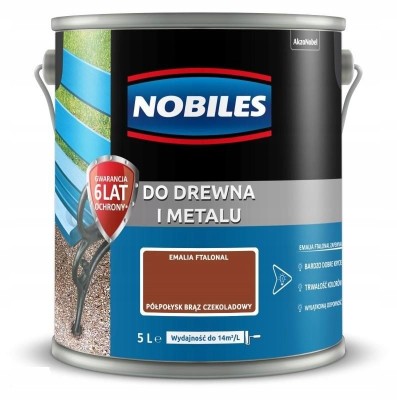 FTALONAL 5L NOBILES brąz czekoladowy półpołysk
