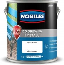 FTALONAL 5L FARBA NOBILES KOLOR BIAŁY PÓŁPOŁYSK