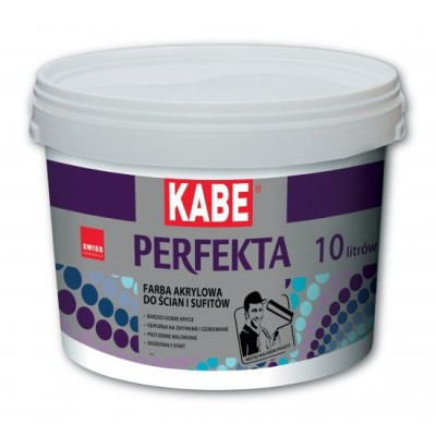 FARBY KABE PERFEKTA 5l farba wewnętrzna biała