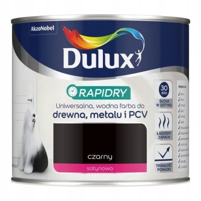 RAPIDRY emalia akrylowa Czarny 0,4l satyna