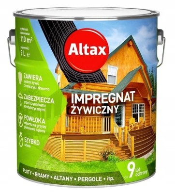 Impregnat Żywiczny 9L Dąb ALTAX