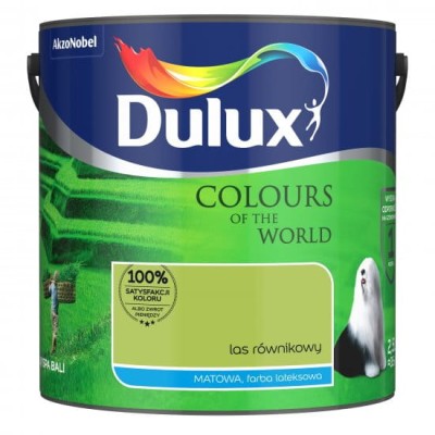 DULUX Kolory Świata farba 2,5l LAS RÓWNIKOWY