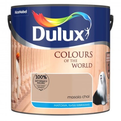 DULUX Kolory Świata farba 2,5l masala chai