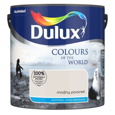 DULUX Kolory Świata farba 2,5l mroźny poranek