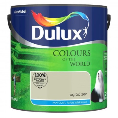 DULUX Kolory Świata farba 2,5l ogród zen