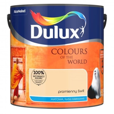 DULUX Kolory Świata farba 2,5l promienny świt