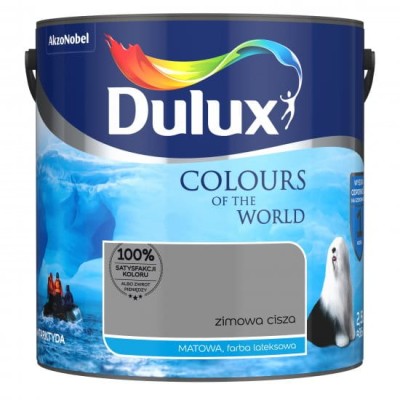 DULUX Kolory Świata farba 2,5l ZIMOWA CISZA