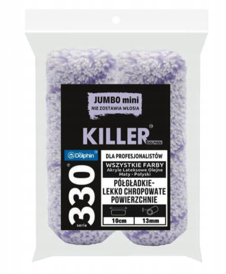 Wkład Killer JUMBO mini 10cm/13mm wlos 2 szt Blue Dolphin 330