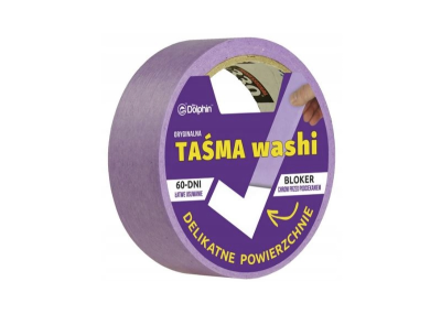 Taśma WASHI delikatne powierzchnie 35mm x 50m
