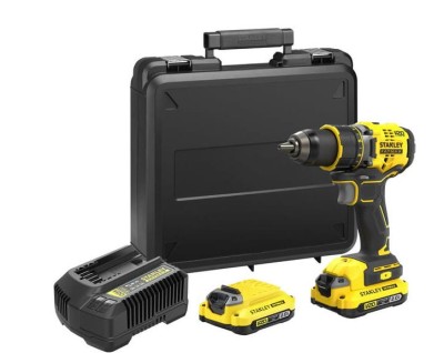 STANLEY WIERTARKO-WKRĘTARKA SFMCD720D2K 18V 80Nm 2x2,0Ah FATMAX V20 walizka ładowarka