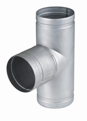 trójnik ocynk 125mm TR125 AWENTA