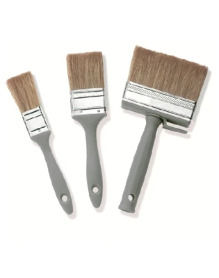 Zestaw pędzli 3-częściowy, PET70-CN, pędzel płaski 30 50 mm, mini ławkowiec 30x100 COLOR EXPERT