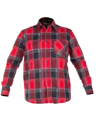 koszula flanelowa S czerwona LAHTIPRO