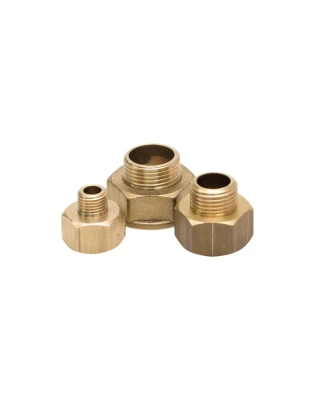 redukcja mufowo-nyplowa 3/4"x 1/2" 9077/K mosiądz TYCNER