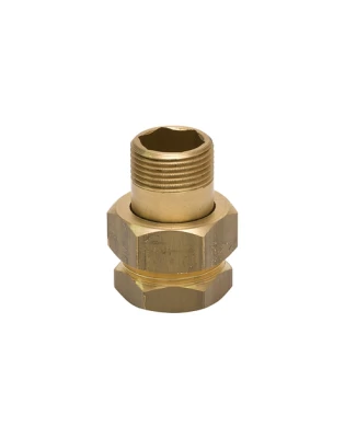 śrubunek 3/4" prosty z oringiem mosiężny 9184/K TYCNER