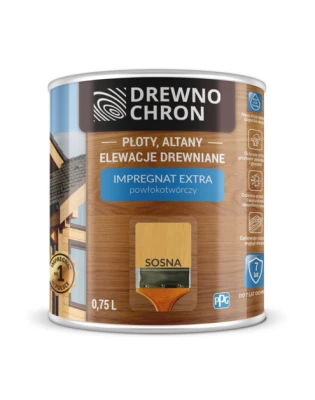 DREWNOCHRON sosna 0.75l powłokotwórczy IMPREGNAT EXTRA
