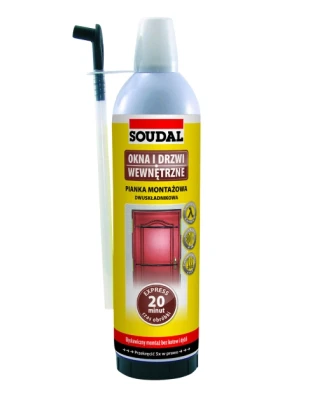 piana montaż. 2K SOUDAL 400ml SOUDAFOAM