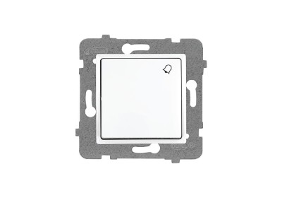 wyłącz.ROSA dzwonk.ŁP-6Q/m BIAŁY modu