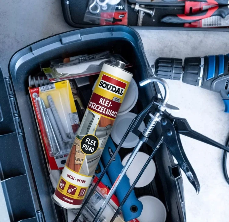 Soudal SOUDAFLEX  PU40– Uszczelniacz Poliuretanowy Szary