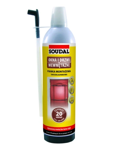 Piana montażowa 2K SOUDAL 400ml SOUDAFOAM