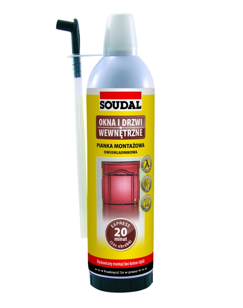 Piana montażowa 2K SOUDAL 400ml SOUDAFOAM