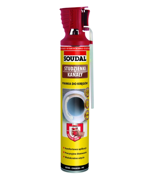 Piana wężyk do kręgów studziennych 750ml SOUDAL