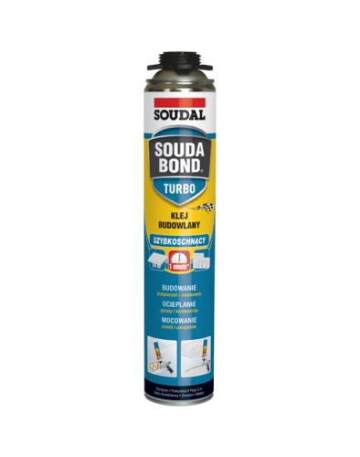 KLEJ BUDOWLANY SZYBKOSCHNĄCY SOUDABOND TURBO 750 ml
