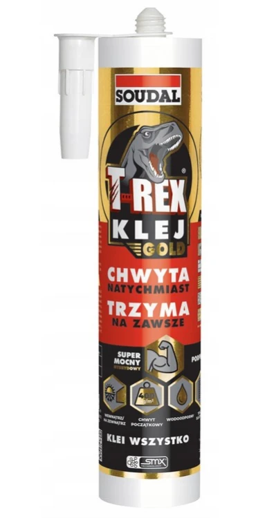 KLEJ MONTAŻOWY HYBRYDOWY T-REX SOUDAL
