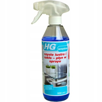 HG 500 ml spray środek do mycia szyb luster profesjonalny wydajny