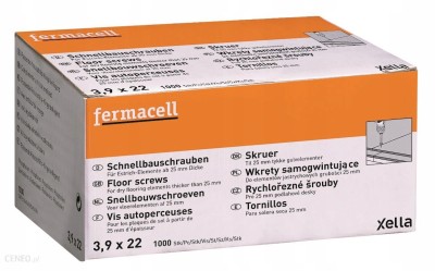 Wkręty 3,9x22mm 1000szt FERMACELL