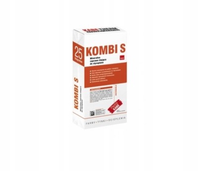 KABE KOMBI S KLEJ DO STYROPIANU 25kg