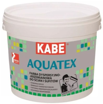 AQUATEX 5L biała farba wewnętrzna