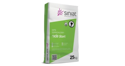 Gips szpachlowy NIDA START 25kg SINIAT