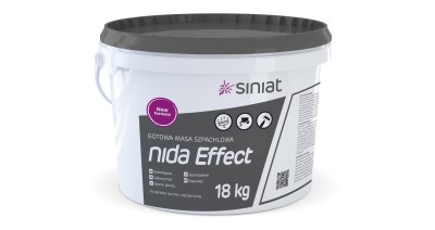 Gotowa masa szpachlowa NIDA EFEKT 18kg Effect SINIAT