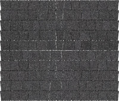 Kostka FANTAZJA NERO 6cm BRUK