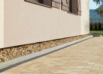 Obrzeże chodnikowe szare 100x30x8cm BRUK