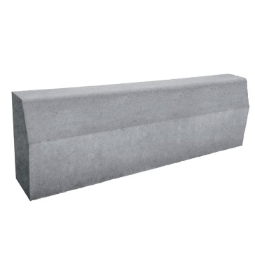 Krawężnik drogowy szary 100x30x15cm BRUK
