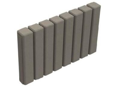 Obrzeże palisadowe grafit 50x30x6cm BRUK