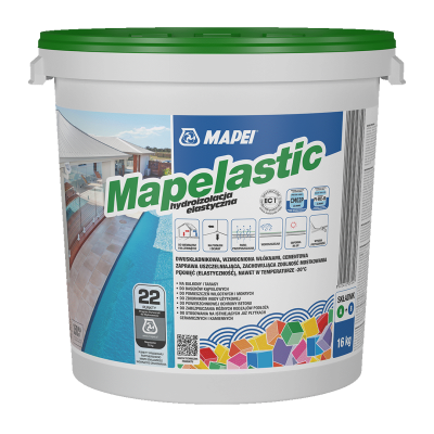 Hydroizolacja MAPELASTIC A+B 16kg MAPEI