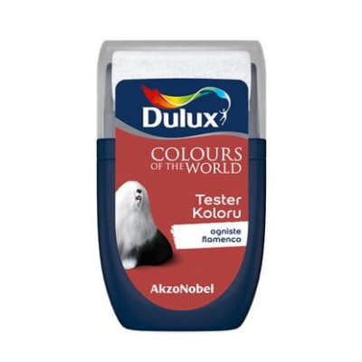 DULUX Kolory Świata Tester 0,03L Ogniste flamenco