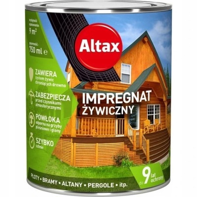 Altax Impregnat Żywiczny 0,75L Kasztan