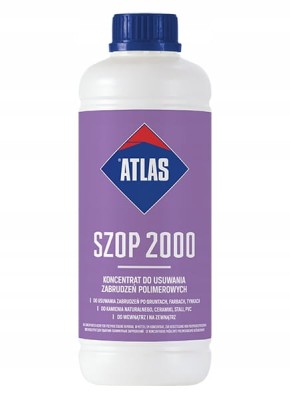 ATLAS SZOP 2000 do usuwania zabrudzeń polimerowych