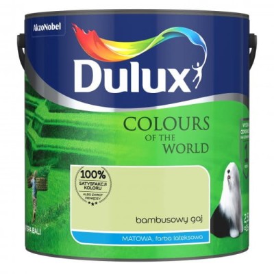 DULUX Kolory Świata farba 2,5l bambusowy gaj