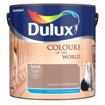 DULUX Kolory Świata farba 2,5l drzewo sandałowe