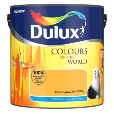 DULUX Kolory Świata farba 2,5l egzotyczne curry