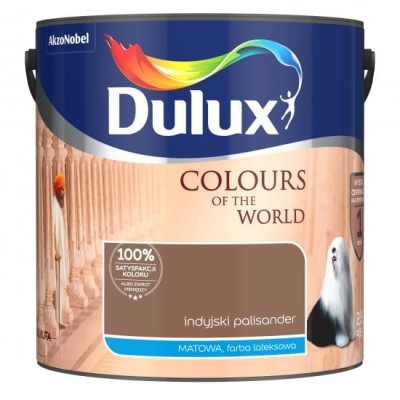 DULUX Kolory Świata farba 2,5l indyjski palisander