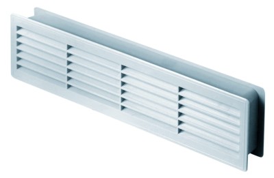 kratka drzwiowa 12x44 biała AWENTA T15