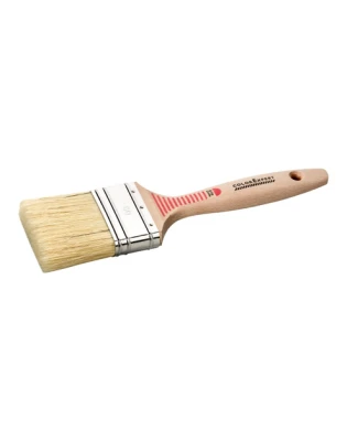 Pędzel płaski 30 mm, szczecina chińska stabilna, rączka drewiana FSC COLOR EXPERT